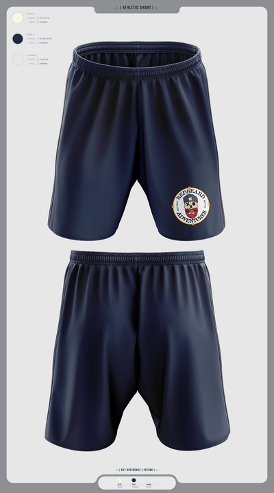Red beard Adventures 16811044 Athletic Shorts With Pockets - 4