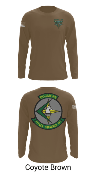 Long Sleeve Performance Shirt, VA-165 Boomers, , Teamtime, Team time, sublimation, custom sports apparel, team uniforms, spirit wear, spiritwear, sports uniforms, custom shirts, team store, custom team store, fundraiser sports, apparel fundraiser