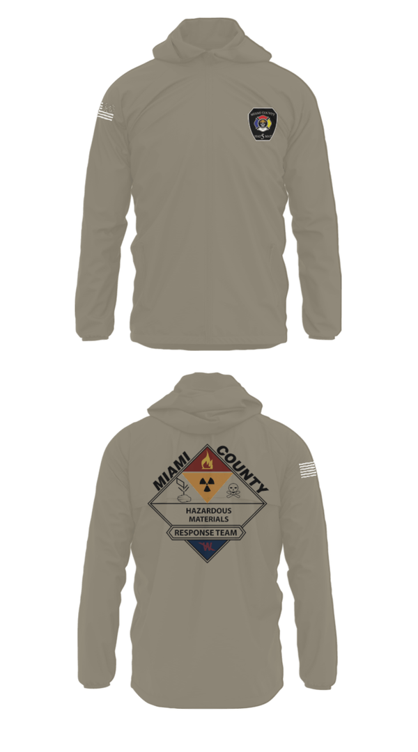 Windbreaker, Miami County Hazmat, , Teamtime, Team time, sublimation, custom sports apparel, team uniforms, spirit wear, spiritwear, sports uniforms, custom shirts, team store, custom team store, fundraiser sports, apparel fundraiser