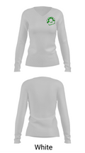 SPNRO 93925498 Women's Long Sleeve V-neck Shirt - 16