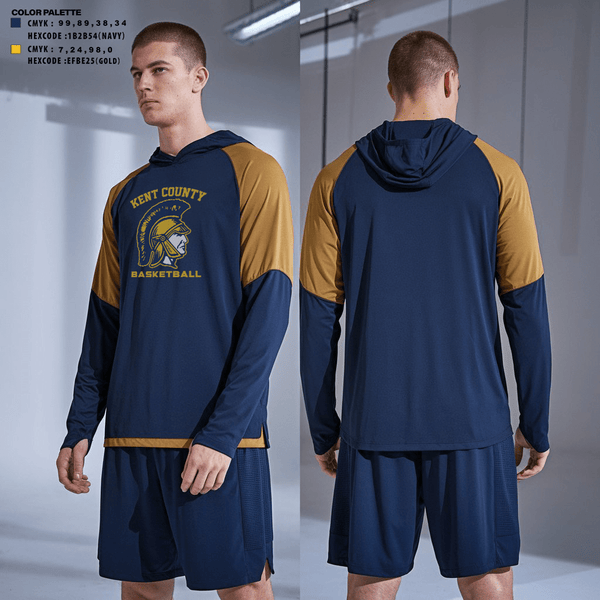 Hoodie, Kent County High School Basketball, Men's Basketball, Teamtime, Team time, sublimation, custom sports apparel, team uniforms, spirit wear, spiritwear, sports uniforms, custom shirts, team store, custom team store, fundraiser sports, apparel fundraiser