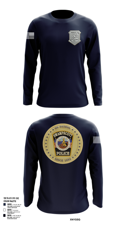 Swampscott Police 55581807 Long Sleeve Performance Shirt 118