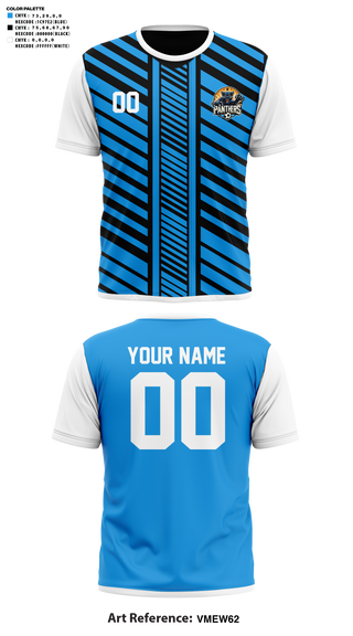 Short Sleeve Performance Shirt, Panthers, Men's Soccer, Teamtime, Team time, sublimation, custom sports apparel, team uniforms, spirit wear, spiritwear, sports uniforms, custom shirts, team store, custom team store, fundraiser sports, apparel fundraiser