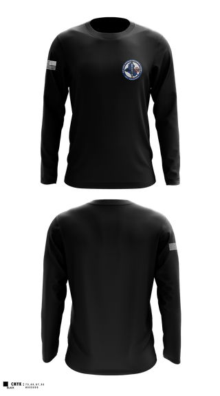 Long Sleeve Performance Shirt, Bravo Battery, 4th Battalion, 3rd Air Defense Artillery Regiment, Army, Teamtime, Team time, sublimation, custom sports apparel, team uniforms, spirit wear, spiritwear, sports uniforms, custom shirts, team store, custom team store, fundraiser sports, apparel fundraiser