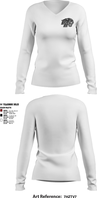 Womens Long Sleeve Vneck Shirt, Panthers Volleyball, Women's Volleyball, Teamtime, Team time, sublimation, custom sports apparel, team uniforms, spirit wear, spiritwear, sports uniforms, custom shirts, team store, custom team store, fundraiser sports, apparel fundraiser