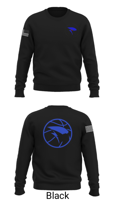 Merrill High School Basketball 85128934 Crew Neck Sweatshirt - 21
