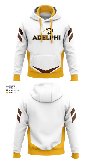 Hoodie, Adelphi University Golf, Golf, Teamtime, Team time, sublimation, custom sports apparel, team uniforms, spirit wear, spiritwear, sports uniforms, custom shirts, team store, custom team store, fundraiser sports, apparel fundraiser