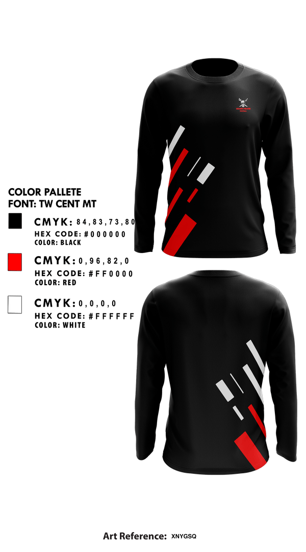 Long Sleeve Performance Shirt, Grants Pirates, Football, Teamtime, Team time, sublimation, custom sports apparel, team uniforms, spirit wear, spiritwear, sports uniforms, custom shirts, team store, custom team store, fundraiser sports, apparel fundraiser