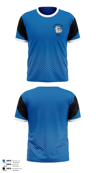 Short Sleeve Performance Shirt, Woodburn Bulldogs, Tennis, Teamtime, Team time, sublimation, custom sports apparel, team uniforms, spirit wear, spiritwear, sports uniforms, custom shirts, team store, custom team store, fundraiser sports, apparel fundraiser