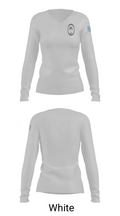 Ac Connecticut 25353608 Women's Long Sleeve V-neck Shirt - 9