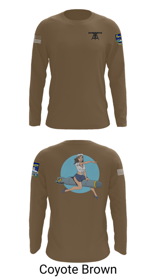 Long Sleeve Performance Shirt, 733, Navy, Teamtime, Team time, sublimation, custom sports apparel, team uniforms, spirit wear, spiritwear, sports uniforms, custom shirts, team store, custom team store, fundraiser sports, apparel fundraiser