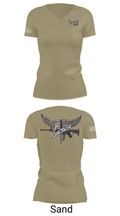 Livingston Police Emergency Service Unit 52189708 Women's Short Sleeve V-neck Shirt - 84