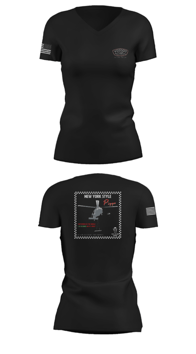 A Co.2-10 AHB 24005115 Women's Short Sleeve V-neck Shirt - 30
