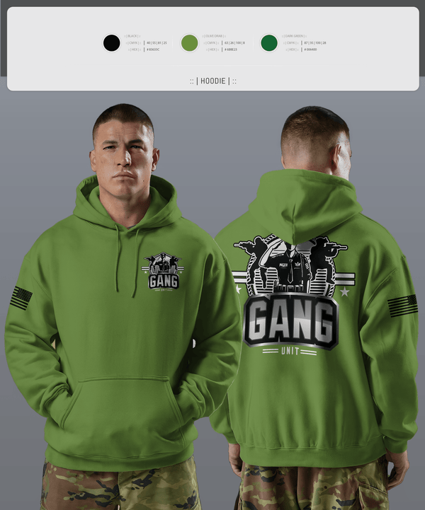 Hoodie, Gang Unit, Police, Teamtime, Team time, sublimation, custom sports apparel, team uniforms, spirit wear, spiritwear, sports uniforms, custom shirts, team store, custom team store, fundraiser sports, apparel fundraiser