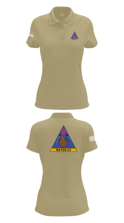 matsg-23 81067333 Women's Short Sleeve Performance Polo  - 95