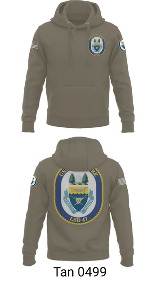Hoodie, USS RUSHMORE, Navy, Teamtime, Team time, sublimation, custom sports apparel, team uniforms, spirit wear, spiritwear, sports uniforms, custom shirts, team store, custom team store, fundraiser sports, apparel fundraiser