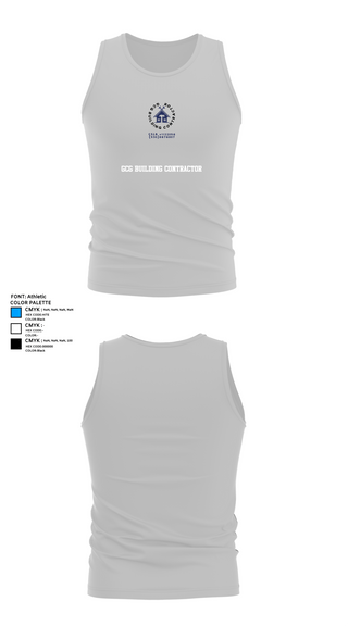 Tank Top, GCG BUILDING CONTRACTOR, , Teamtime, Team time, sublimation, custom sports apparel, team uniforms, spirit wear, spiritwear, sports uniforms, custom shirts, team store, custom team store, fundraiser sports, apparel fundraiser