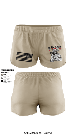 Ranger Panties, 3/2CR Killer Troop, Army, Teamtime, Team time, sublimation, custom sports apparel, team uniforms, spirit wear, spiritwear, sports uniforms, custom shirts, team store, custom team store, fundraiser sports, apparel fundraiser