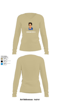 Quasar 99-Q 24782003 Women's Long Sleeve V-neck Shirt - 78