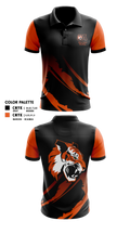 Oliver Ames High School Wrestling 5385977 Short Sleeve Performance Polo - 1