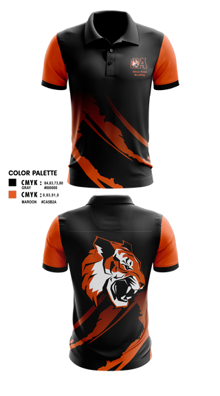 Short Sleeve Performance Polo, Oliver Ames High School Wrestling, Wrestling, Teamtime, Team time, sublimation, custom sports apparel, team uniforms, spirit wear, spiritwear, sports uniforms, custom shirts, team store, custom team store, fundraiser sports, apparel fundraiser