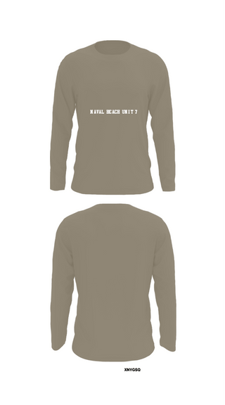 Long Sleeve Performance Shirt, Naval Beach Unit 7, , Teamtime, Team time, sublimation, custom sports apparel, team uniforms, spirit wear, spiritwear, sports uniforms, custom shirts, team store, custom team store, fundraiser sports, apparel fundraiser