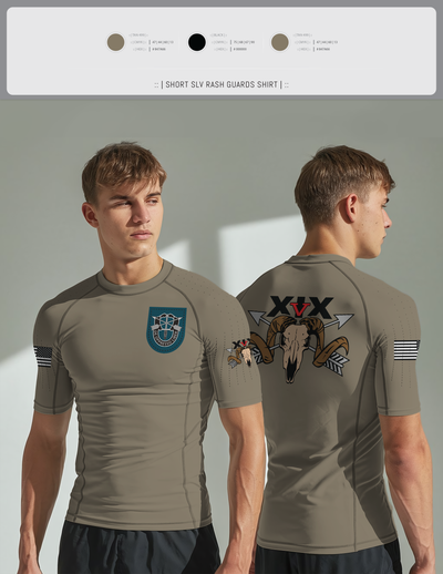 5/19th SFG 74285355 Short Sleeve Rash Guard Shirt - 1