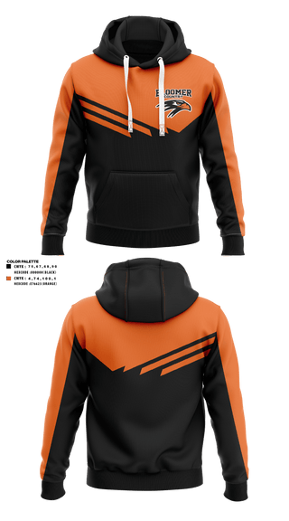 Hoodie, Bloomer High School Cross Country, Cross Country, Teamtime, Team time, sublimation, custom sports apparel, team uniforms, spirit wear, spiritwear, sports uniforms, custom shirts, team store, custom team store, fundraiser sports, apparel fundraiser