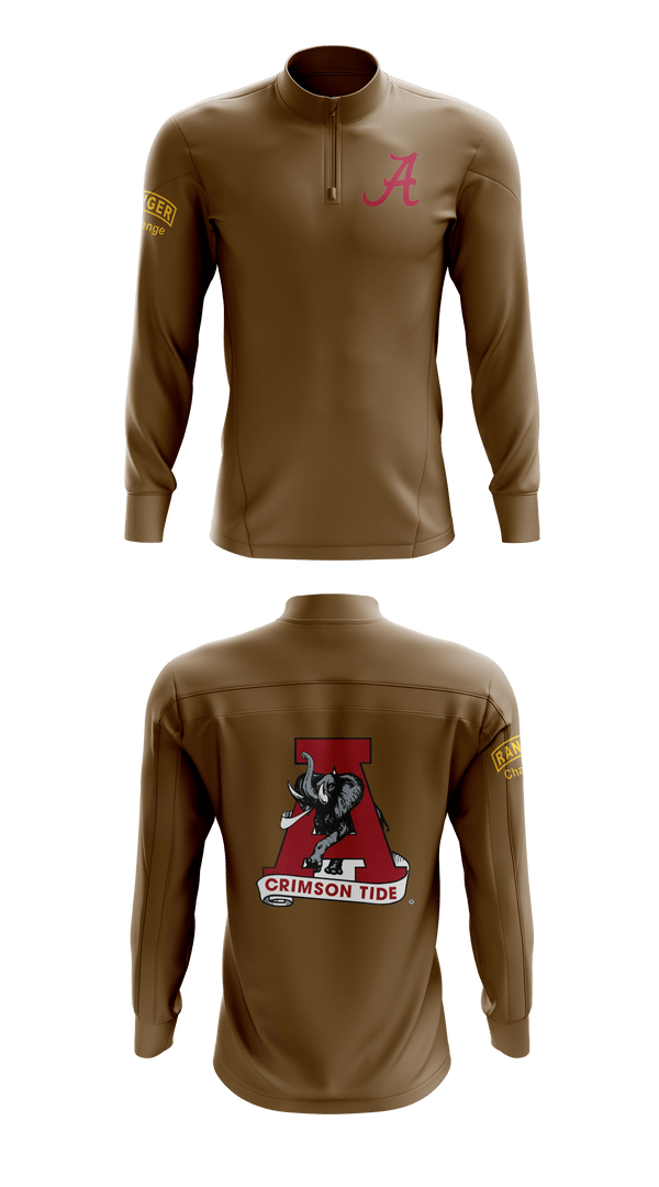 Quarter Zip Jacket, Ranger Challenge, Army, Teamtime, Team time, sublimation, custom sports apparel, team uniforms, spirit wear, spiritwear, sports uniforms, custom shirts, team store, custom team store, fundraiser sports, apparel fundraiser