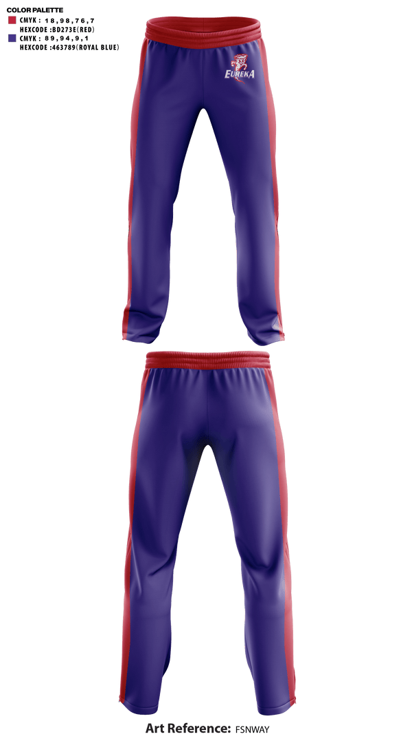Sweatpants, Eureka High School Basketball, Women's Basketball, Teamtime, Team time, sublimation, custom sports apparel, team uniforms, spirit wear, spiritwear, sports uniforms, custom shirts, team store, custom team store, fundraiser sports, apparel fundraiser