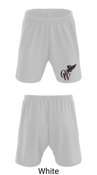 Owen-Withee High School Football 87083210 Athletic Shorts With Pockets - 1