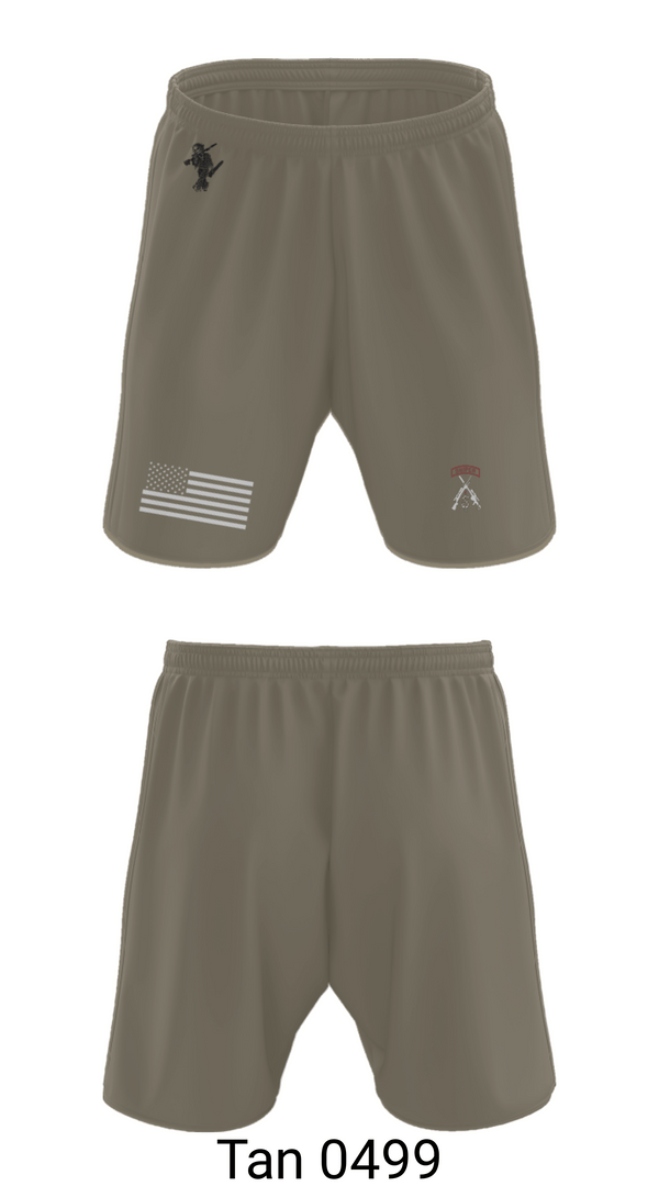 Athletic Shorts With Pockets, 2-5 CAV Snipers, Army, Teamtime, Team time, sublimation, custom sports apparel, team uniforms, spirit wear, spiritwear, sports uniforms, custom shirts, team store, custom team store, fundraiser sports, apparel fundraiser