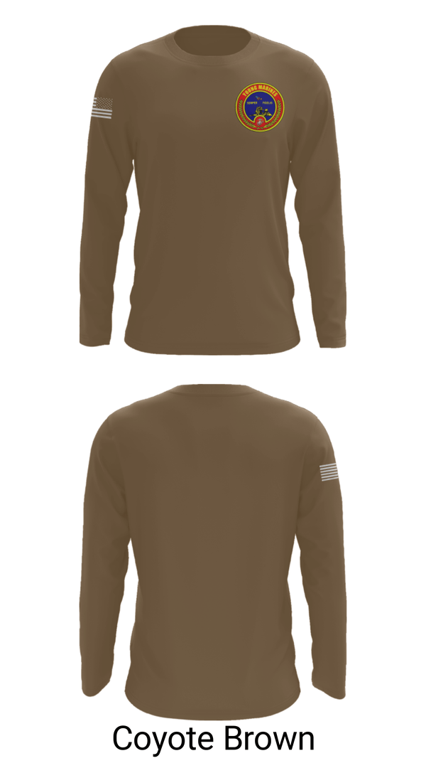 Long Sleeve Performance Shirt, Fort meade, Marines, Teamtime, Team time, sublimation, custom sports apparel, team uniforms, spirit wear, spiritwear, sports uniforms, custom shirts, team store, custom team store, fundraiser sports, apparel fundraiser