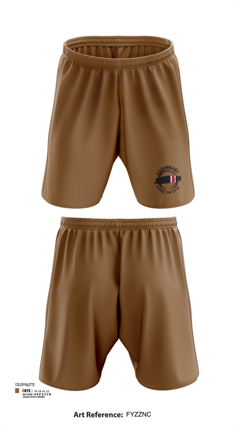 Athletic Shorts With Pockets, Legionnaire Mobile Jiu-Jitsu, , Teamtime, Team time, sublimation, custom sports apparel, team uniforms, spirit wear, spiritwear, sports uniforms, custom shirts, team store, custom team store, fundraiser sports, apparel fundraiser