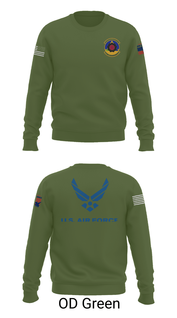 Crew Neck Sweatshirt, 4th Component Maintenance Squadron, , Teamtime, Team time, sublimation, custom sports apparel, team uniforms, spirit wear, spiritwear, sports uniforms, custom shirts, team store, custom team store, fundraiser sports, apparel fundraiser