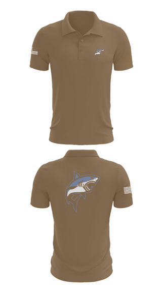 Short Sleeve Performance Polo, Great white guns, Marines, Teamtime, Team time, sublimation, custom sports apparel, team uniforms, spirit wear, spiritwear, sports uniforms, custom shirts, team store, custom team store, fundraiser sports, apparel fundraiser