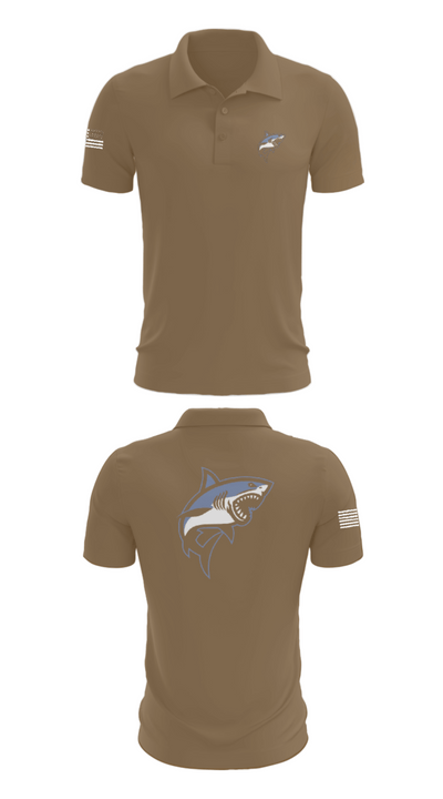 Great white guns 55052076 Short Sleeve Performance Polo - 7