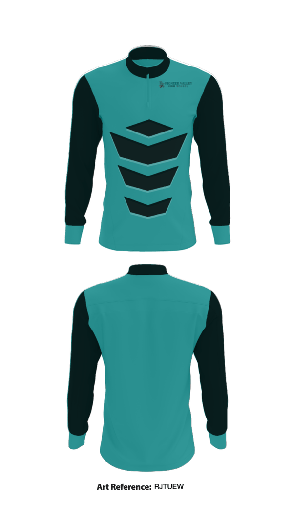 Quarter Zip Jacket, Pioneer Valley High School Track and Field, Track & Field, Teamtime, Team time, sublimation, custom sports apparel, team uniforms, spirit wear, spiritwear, sports uniforms, custom shirts, team store, custom team store, fundraiser sports, apparel fundraiser