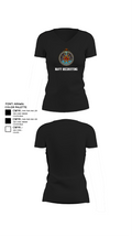 Navy Recruiting 74502123 Women's Short Sleeve V-neck Shirt - 23
