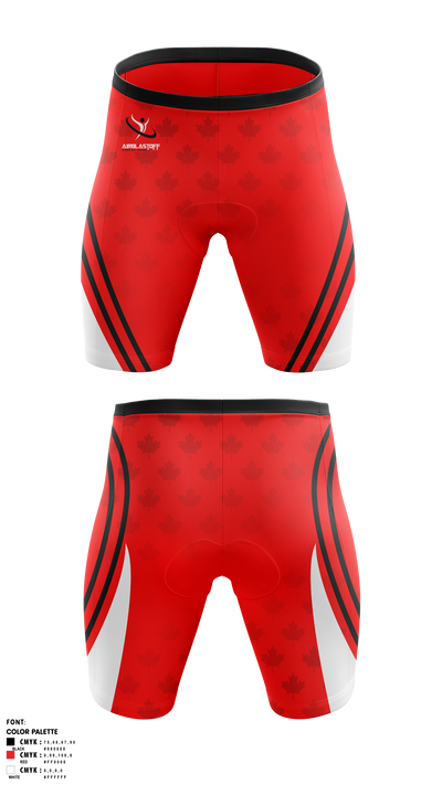 Airblastoff Lions 14236654 Men's Compression Shorts - 6