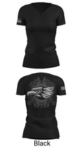 united hvac 96033943 Women's Short Sleeve V-neck Shirt - 38