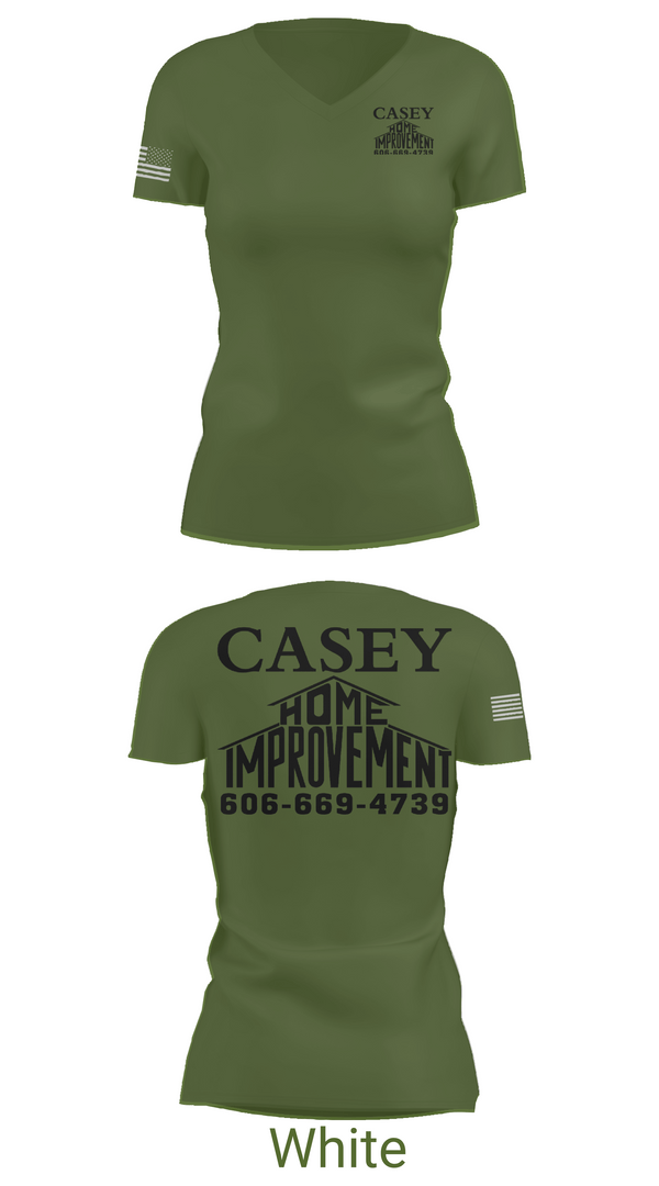 Womens Short Sleeve Vneck Shirt, Casey home improvement, , Teamtime, Team time, sublimation, custom sports apparel, team uniforms, spirit wear, spiritwear, sports uniforms, custom shirts, team store, custom team store, fundraiser sports, apparel fundraiser