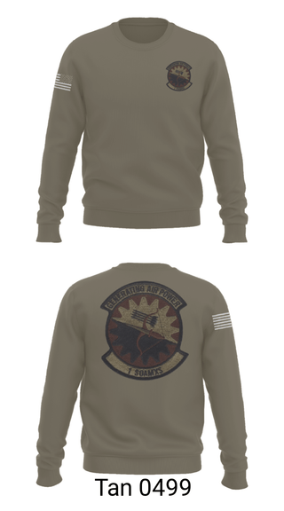 Crew Neck Sweatshirt, 1 SOAMXS, Air Force, Teamtime, Team time, sublimation, custom sports apparel, team uniforms, spirit wear, spiritwear, sports uniforms, custom shirts, team store, custom team store, fundraiser sports, apparel fundraiser