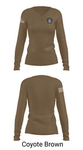 Air Force Chaplain 49250716 Women's Long Sleeve V-neck Shirt - 17