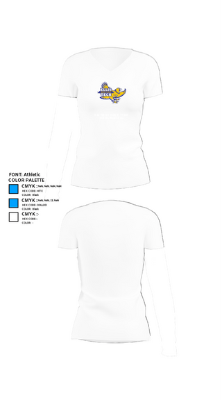 Women's Short Sleeve Vneck Shirt, Harvard H Ellis R V Tech School Volleyball, Women's Volleyball, Teamtime, Team time, sublimation, custom sports apparel, team uniforms, spirit wear, spiritwear, sports uniforms, custom shirts, team store, custom team store, fundraiser sports, apparel fundraiser