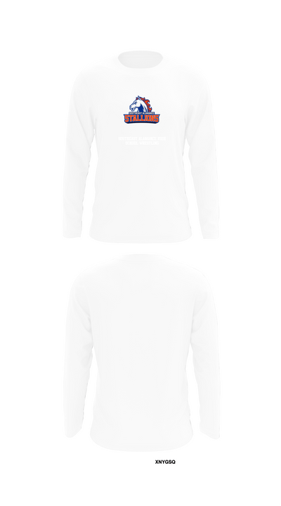 Southeast Alamance High School Wrestling 73970043 Long Sleeve Performance Shirt - 8