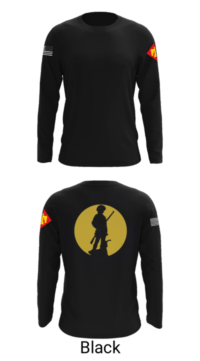 Recruiting & Retention Battalion 95903895 Long Sleeve Performance Shirt - 25