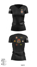 SPO Nation 55364584 Women's Short Sleeve V-neck Shirt - 124