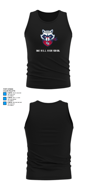 Oak Hill High School 95566271 Tank Top - 32