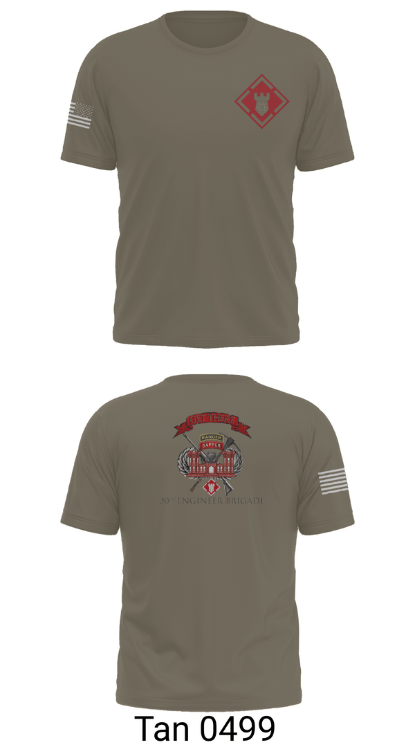 Short Sleeve Performance Shirt, 264 EN CO, Army, Teamtime, Team time, sublimation, custom sports apparel, team uniforms, spirit wear, spiritwear, sports uniforms, custom shirts, team store, custom team store, fundraiser sports, apparel fundraiser